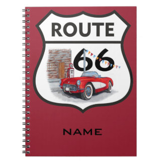 Caderno Espiral Sing route 66 gifts