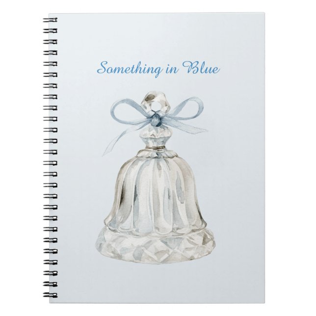 Caderno Espiral Sino do Laço Azul (Frente)