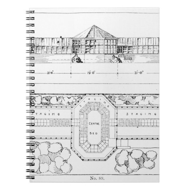 Caderno Espiral Sistema de aquecimento para uma estufa, um (Frente)