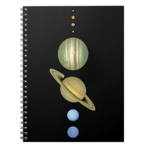Caderno Espiral Sistema Solar ~ Vista Longa