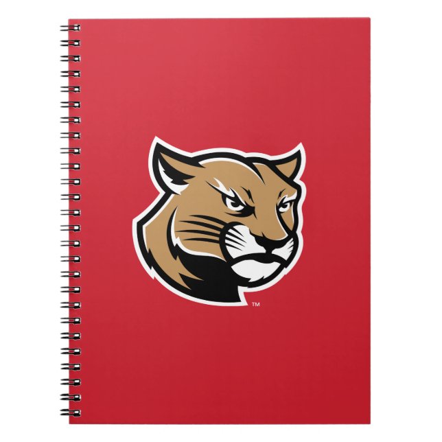 Caderno Espiral SIUE Cougars (Frente)