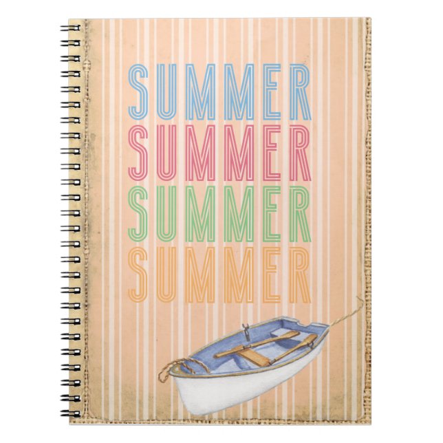 Caderno Espiral Sizzling Summer Vibes (Frente)