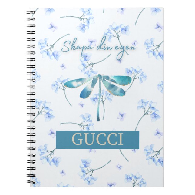 Caderno Espiral Skapa din egen Gucci: Spiral Journal/Notebook (Frente)