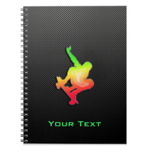 Caderno Espiral Skateboarding lustroso