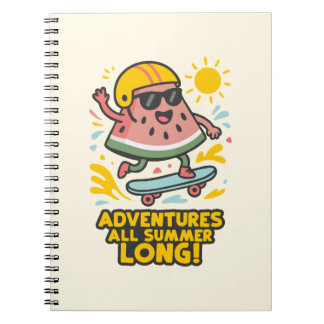 Caderno Espiral Skater Watermelon