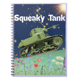 Caderno Espiral Skeaky Tank
