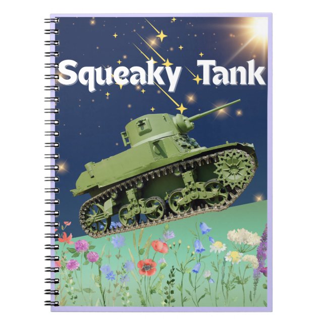Caderno Espiral Skeaky Tank (Frente)