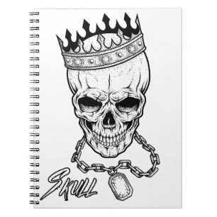 Caderno Espiral skull