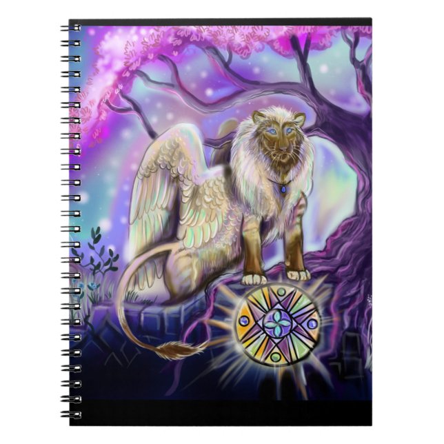 Caderno Espiral Sky Lion~notebook (Frente)