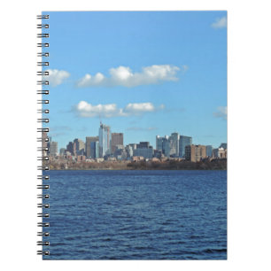 Caderno Espiral Skyline de Boston