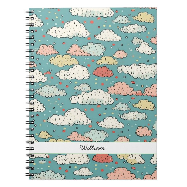 Caderno Espiral Sky's The Limit Cloud (Frente)