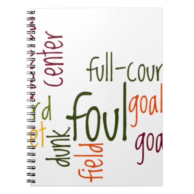 Caderno Espiral Slam Dunk Dreams: Basquete - Jogo dos Campeões (Frente)