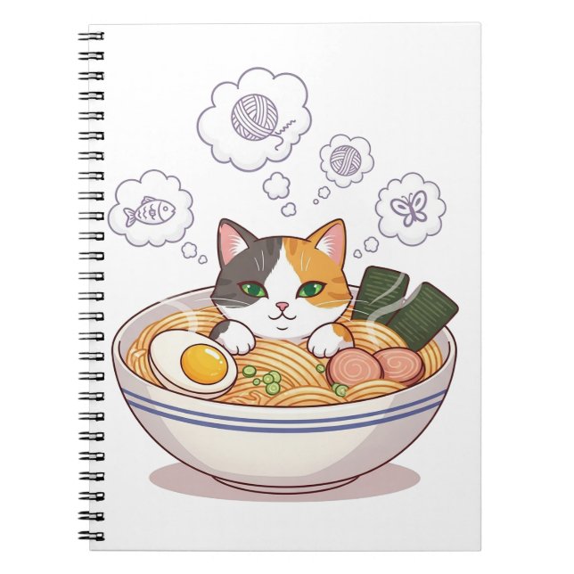 Caderno Espiral Sleepy Moon with Teddy Bear – Bedtime Pastel Carto (Frente)