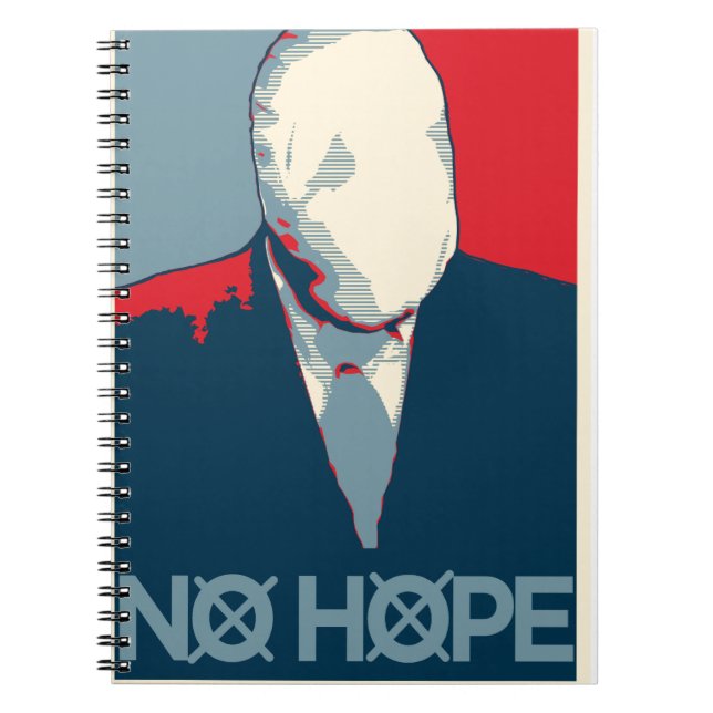 Caderno Espiral Slenderman: Nenhuma esperança (Frente)