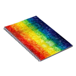 Caderno Espiral SlipperyJoe's artístico orgulho gay flag gay doft