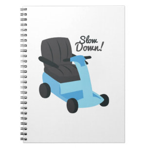 Caderno Espiral Slow Down!
