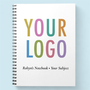 Caderno Espiral Small Promotional Notebook Company Logo No Minimum