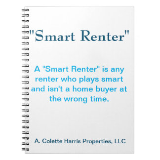 Caderno Espiral Smart Renter - Design 3 Notebook