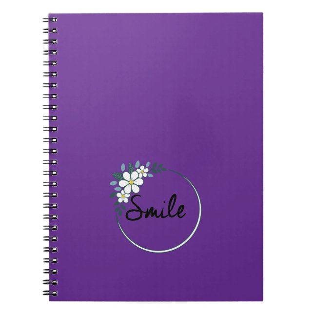 Caderno Espiral Smile Cara  (Frente)