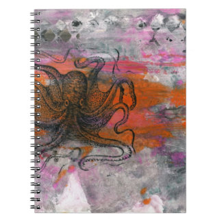 Caderno Espiral Snaggle o Diário do polvo