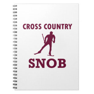 Caderno Espiral Snob de Esqui Cruzado