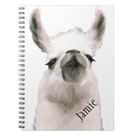 Caderno Espiral Snooty Snobby Llama personalizado