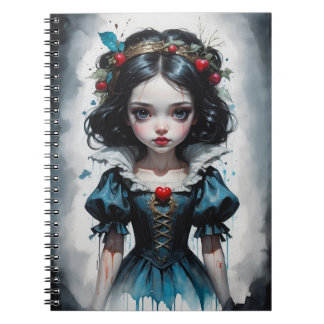 Caderno Espiral Snow white