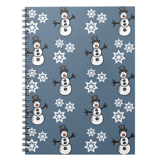 Caderno Espiral Snowman (Frente)