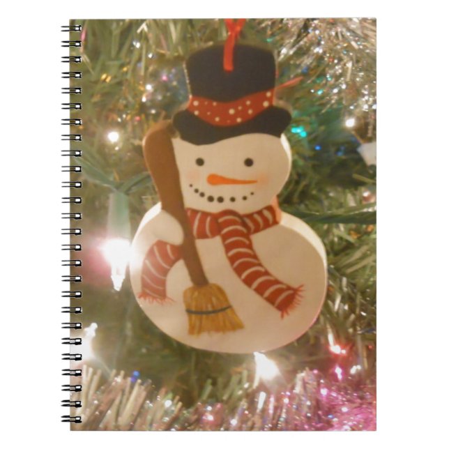 Caderno Espiral Snowman (Frente)
