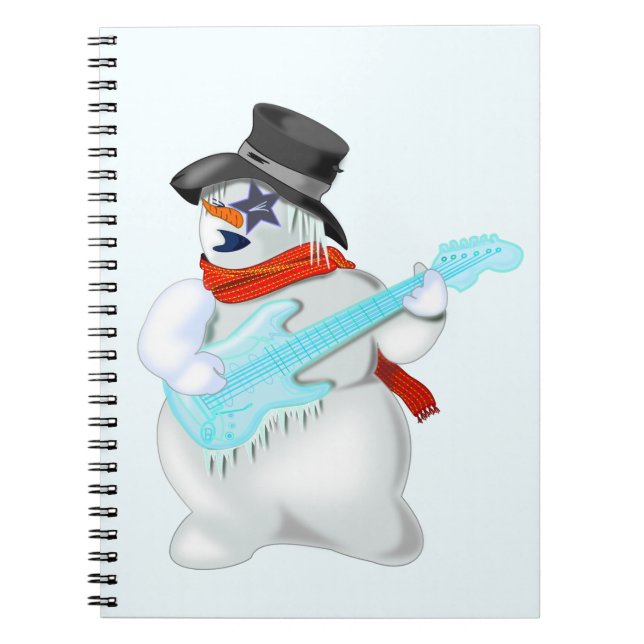 Caderno Espiral Snowman (Frente)