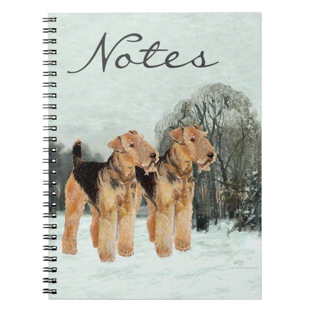 Caderno Espiral Snowy Day (Frente)