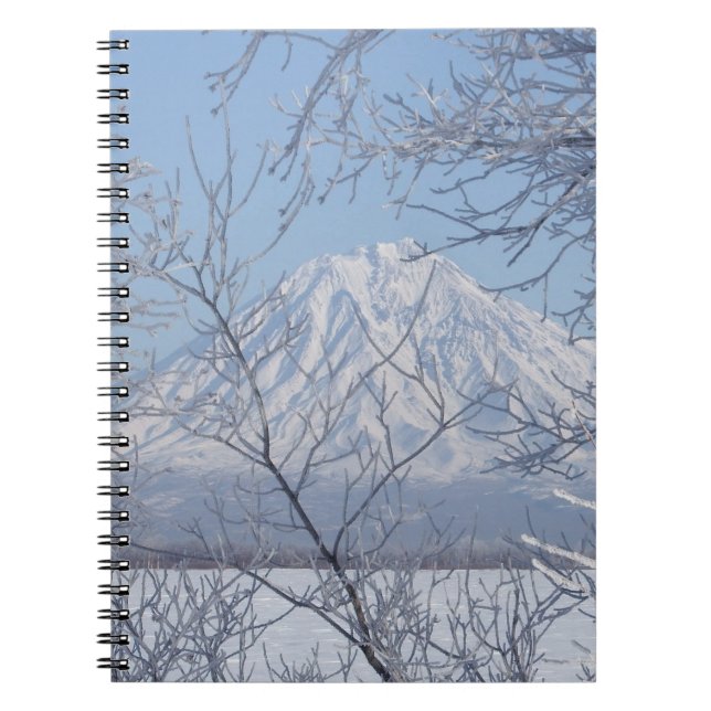 Caderno Espiral Snowy Mountain (Frente)