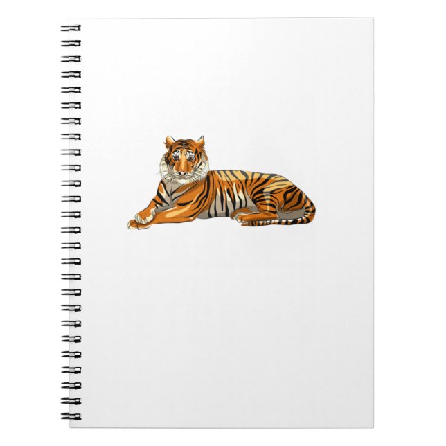Caderno Espiral Só Uma Menina Que Ama Tigres. Design perfeito para (Frente)