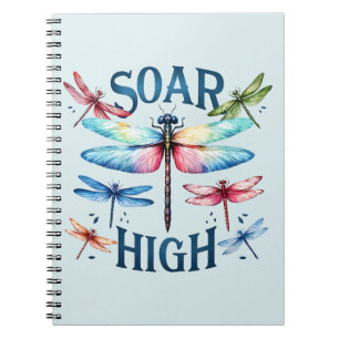 Caderno Espiral Soar High - Dragonfly Artística
