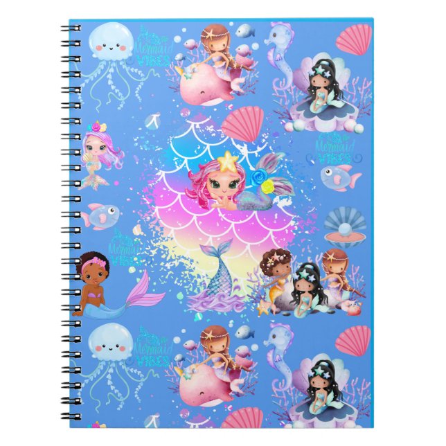 Caderno Espiral Sob as Ondas (Frente)