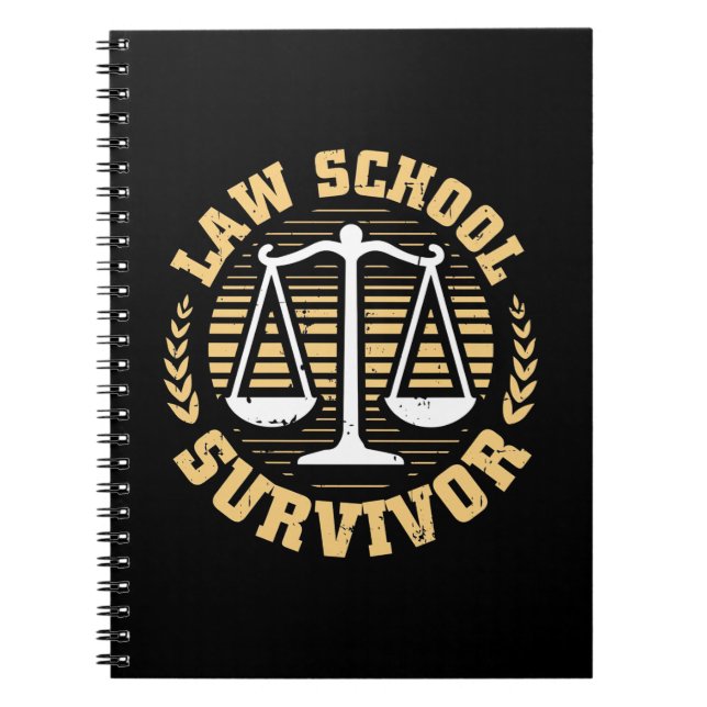Caderno Espiral Sobrevivente da Faculdade de Direito (Frente)