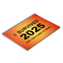 Caderno Espiral Sobrevivi 2025