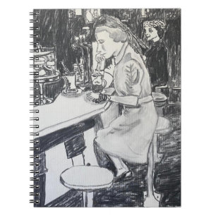 Caderno Espiral Soda Fountain