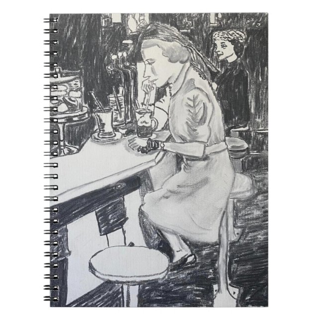 Caderno Espiral Soda Fountain (Frente)