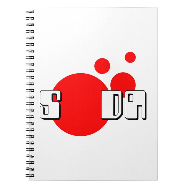 Caderno Espiral SODA Japonês (Frente)