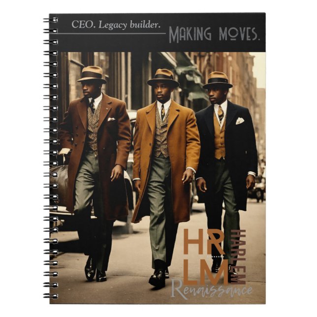 Caderno Espiral Sofisticado e moderno (Frente)