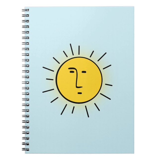 Caderno Espiral Sol (Frente)