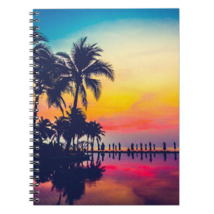 Caderno Espiral Sol-arco-íris