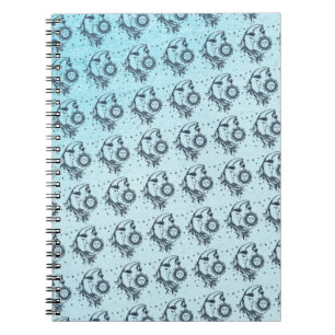 Caderno Espiral Sol e Lua