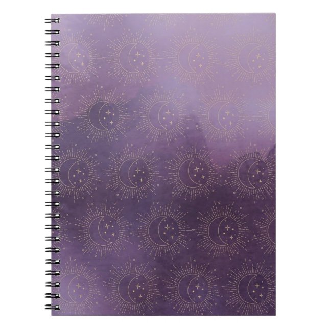 Caderno Espiral Sol e Lua (Frente)