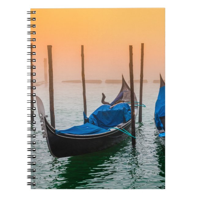 Caderno Espiral Sol em Veneza (Frente)