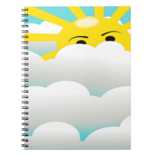 CADERNO ESPIRAL SOL OCULTO (Frente)