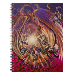 Caderno Espiral Solar Burst Hawk