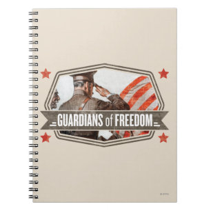 Caderno Espiral Solider-Guardian of Freedom