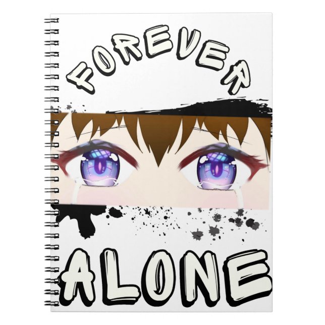 Caderno Espiral Solitude Eterna (Frente)